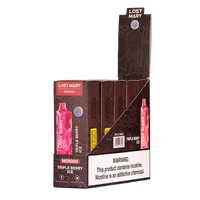 Triple Berry Ice Lost Mary MO5000 disposable vape packaging