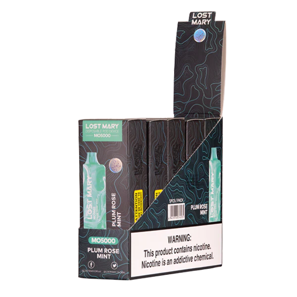 Plum Rose Mint Lost Mary MO5000 - Black Coral
