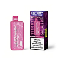 Blueberry Raspberry Lemon Lost Mary MT15000 Turbo disposable vape packaging