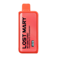Frozen White Strawberry disposable vape - Lost Mary MT15000 Turbo