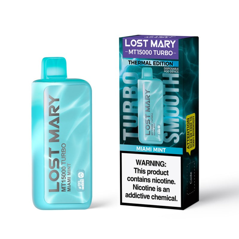 lost mary mo20000 miami mint Lost Mary MO20000 Pro Review: Best Flavors & Short Circuit Fix – Vaping Land main image 1