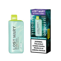 Rainbow Bubblegum Lost Mary MT15000 Turbo disposable vape packaging