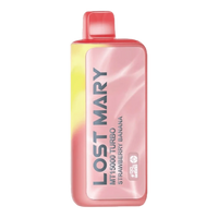 Strawberry Banana disposable vape - Lost Mary MT15000 Turbo