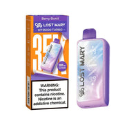 Lost Mary MT35000 Turbo Berry Burst Disposable Vape - Black Coral
