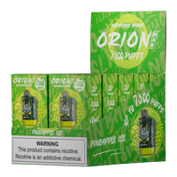 Pineapple Ice Lost Vape Orion Bar 7500 - Black Coral