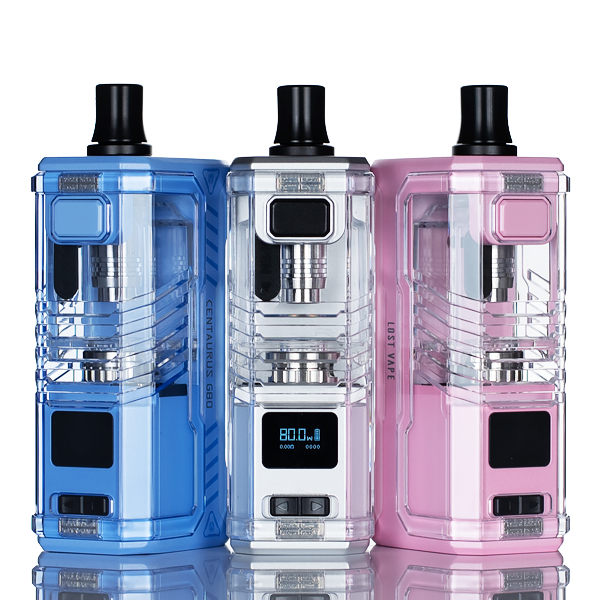 Lost Vape Centaurus G80S AIO Pod Mod Kit - Black Coral