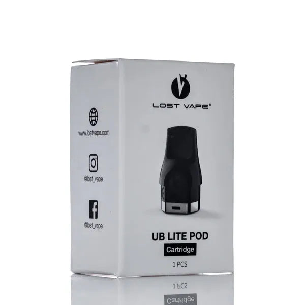 Lost Vape UB Lite Replacement Pods - Black Coral