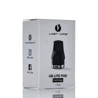 Lost Vape UB Lite Replacement Pods - Black Coral