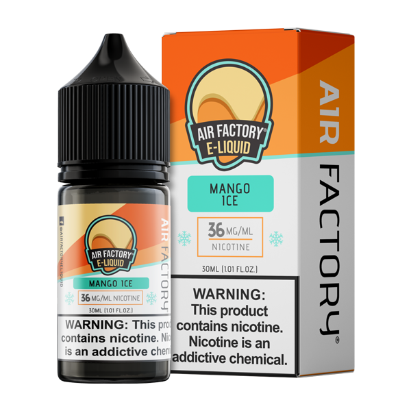 Mango Ice Air Factory Salt - 30ml - Black Coral