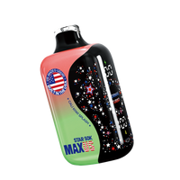 Maxus Star 50K Cali Kiwi Splash Disposable Vape - Black Coral