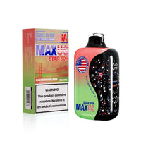 Maxus Star 50K Cali Kiwi Splash Disposable Vape - Black Coral