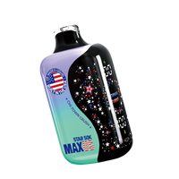Maxus Star 50K Chi-Town Crush Disposable Vape - Black Coral