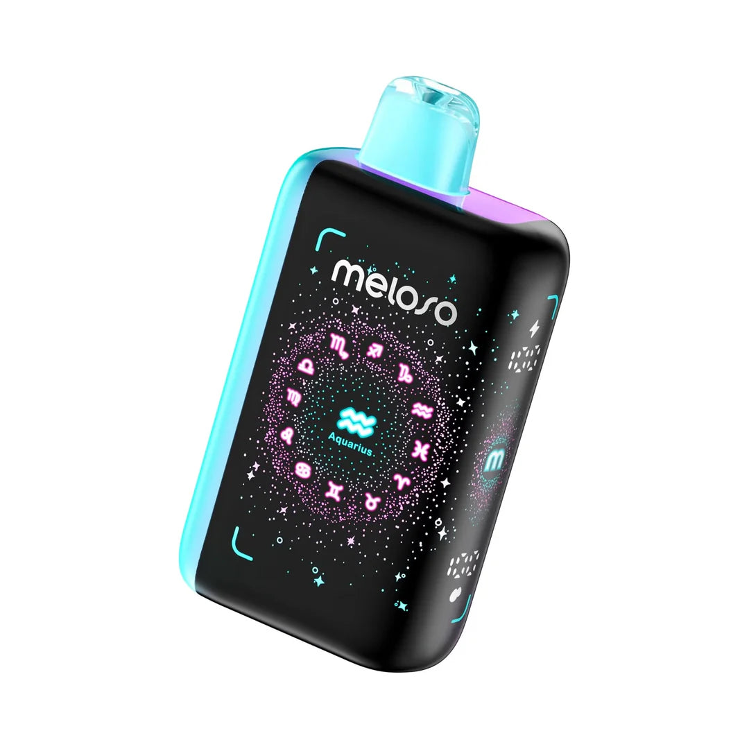 Meloso 30000 Magic Mint Disposable Vape - Black Coral