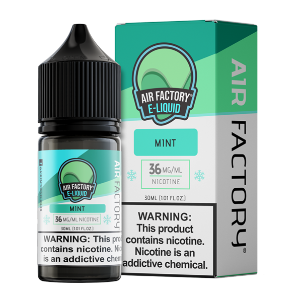 Mint Air Factory Salt - 30ml - Black Coral