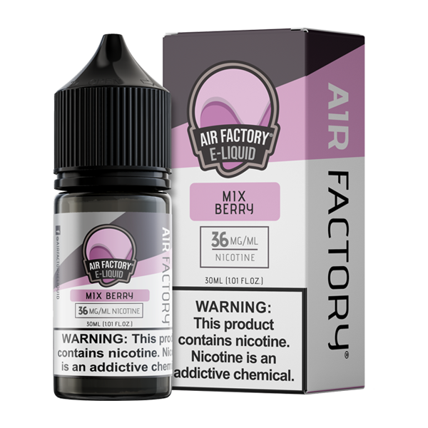 Mix Berry Air Factory Salt - 30ml - Black Coral