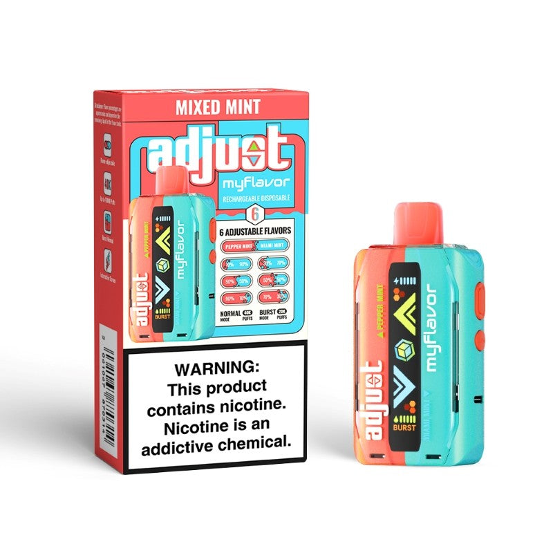 Mixed Mint Adjust MyFlavor 40K - Black Coral
