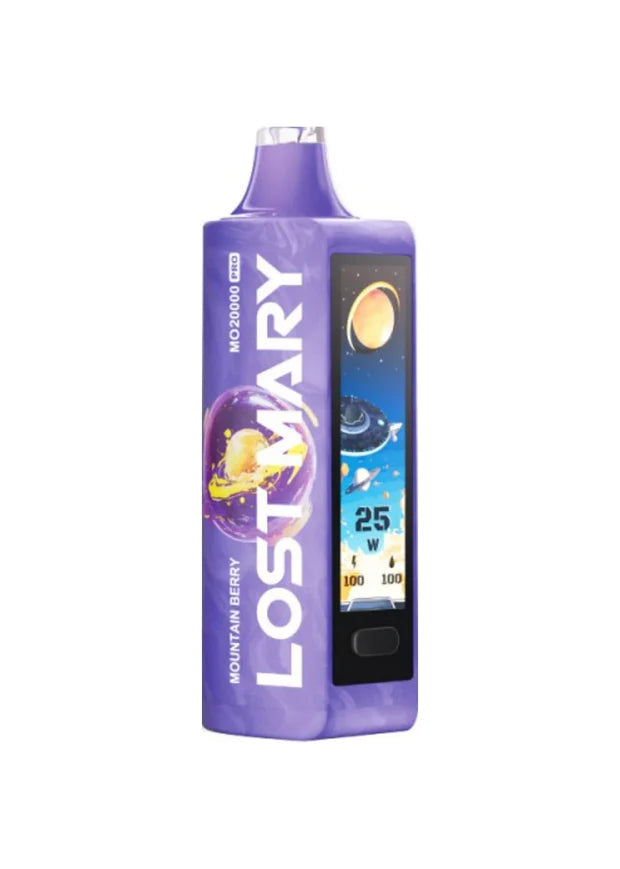 Check the Lost Mary MO20000 Pro-Mountain Berry Disposable Vape