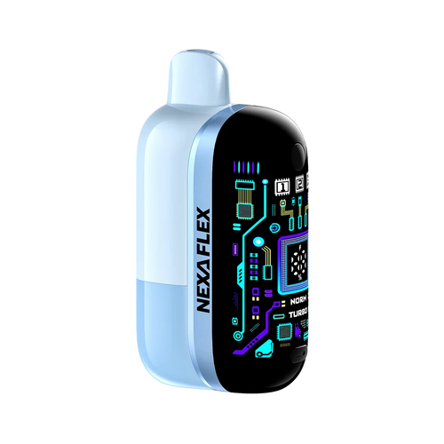 Nexa Flex 30K Kit Blue Razz Ice Disposable Vape - Coolness Edition