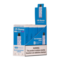 Blue Raspberry Lemon Off Stamp SW9000 Pod - Black Coral