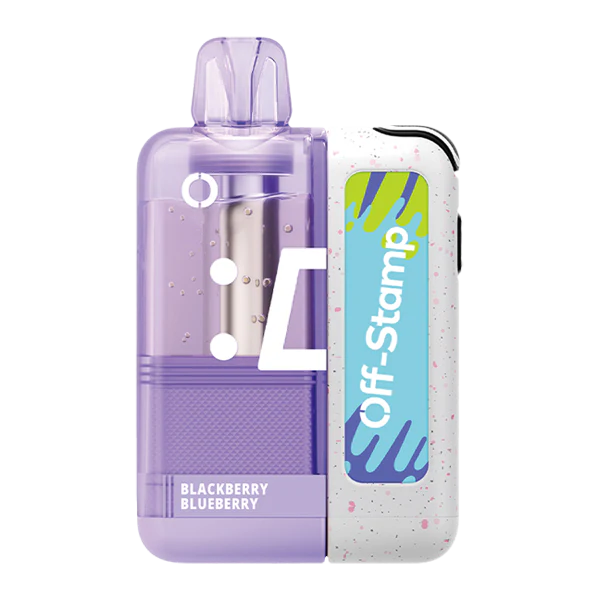 Off Stamp Crystal Cube 35K Kit Blackberry Blueberry Disposable vape - Black Coral 