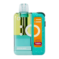 Off-Stamp X-Cube Crystal 35k Kit Winter Mint Disposable Vape - Black Coral