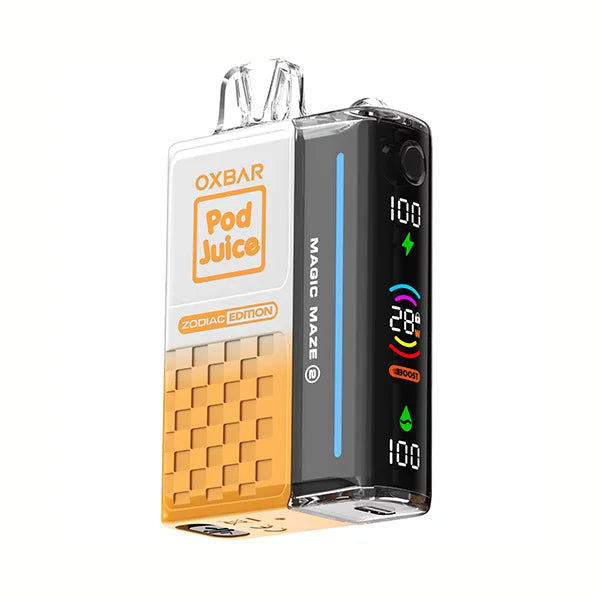  Oxbar Magic Maze 2.0 Pod Juice 30K Big Melons Disposable Vape - Black Coral