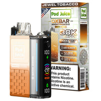 Oxbar Magic Maze 2.0 Pod Juice 30K Jewel Tobacco Disposable Vape - Black Coral