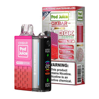 Oxbar Magic Maze 2.0 Pod Juice 30K Juicy Bae Watermelon Disposable Vape- Black Coral