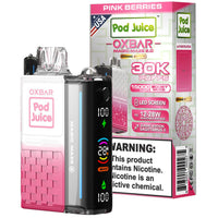 Oxbar Magic Maze 2.0 Pod Juice 30K Pink Berries Disposable Vape - Black Coral