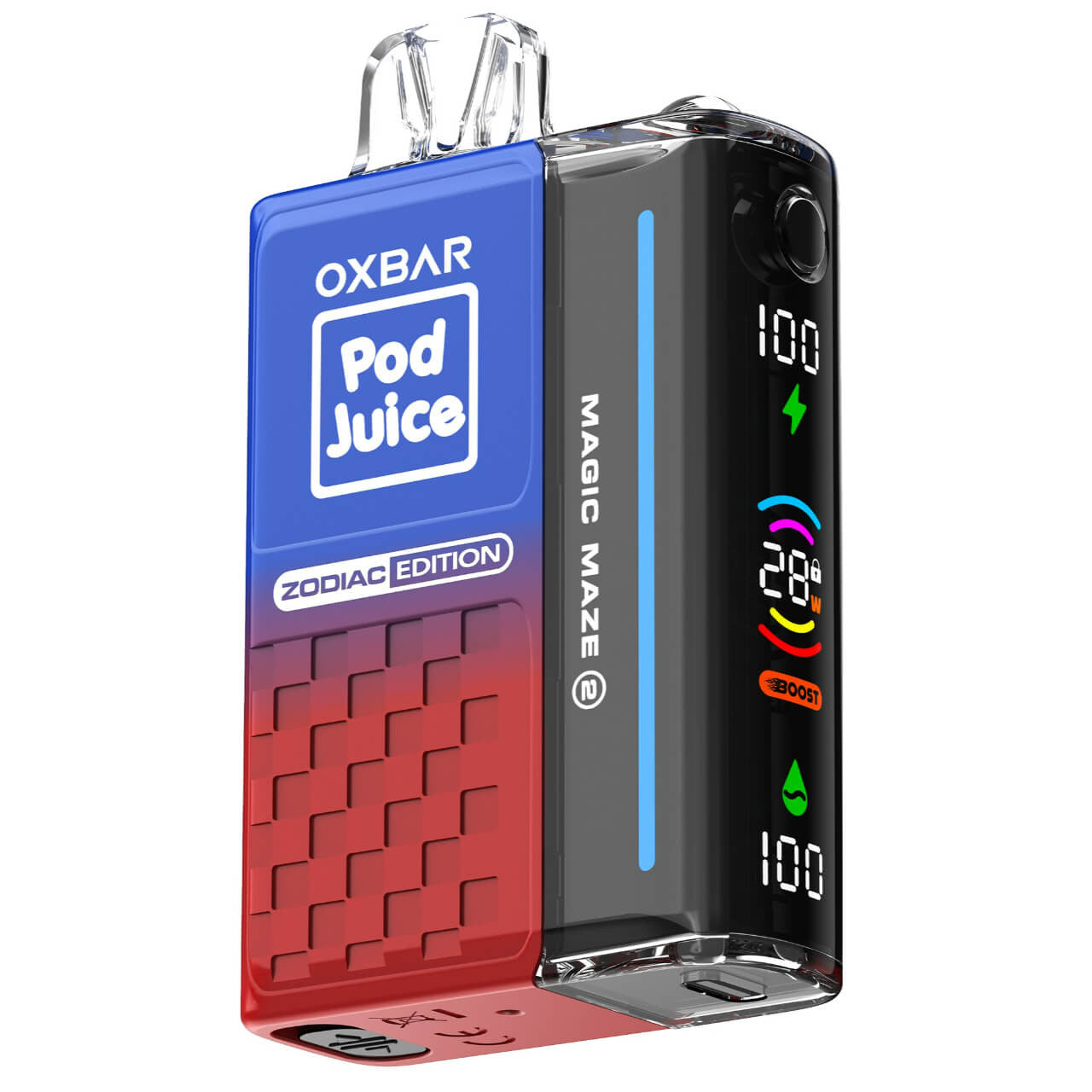 Oxbar Magic Maze 2.0 Pod Juice 30K Rocket Pop Disposable Vape - Black Coral