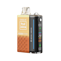 Oxbar Magic Maze 2.0 Pod Juice 30K Caramel Latte Frappe Disposable Vape - Black Coral