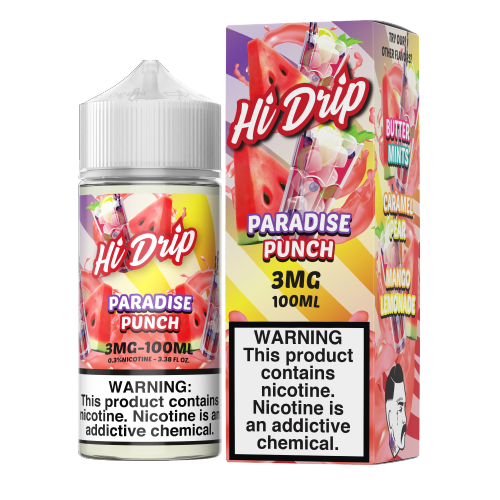Paradise Punch by Hi-Drip 100ml - Black Coral