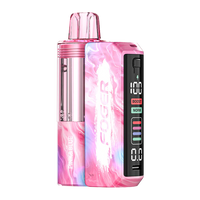 Foger Switch Pro 30K Kit Pink & Blue Disposable Vape - Black Coral
