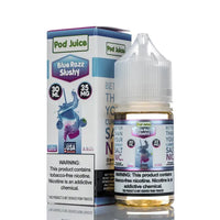  Blue Razz Slushy Pod Juice Salt 30ml packaging 