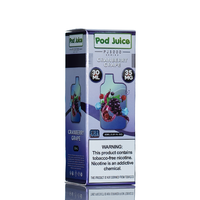 Cranberry Grape Pod Juice Salt PJ5000 30ml packaging 