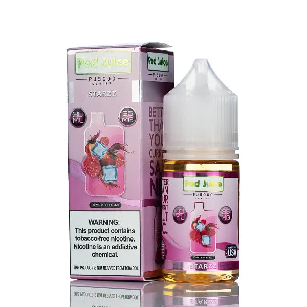 Starzz Pod Juice Salt PJ5000  30ml packaging 