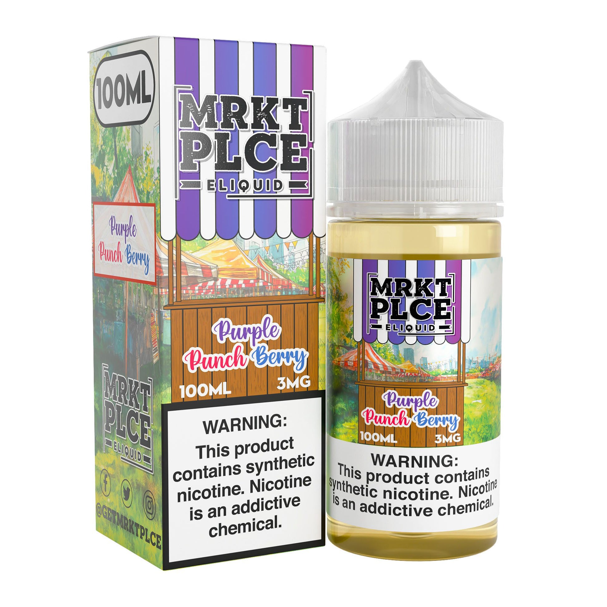 Purple Punchberry MRKT PLCE 100ml