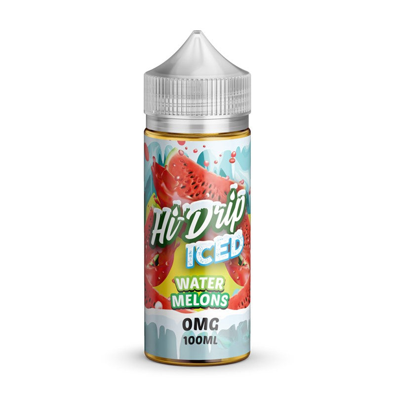 Melon Patch ICED (Water Melons ICED) by Hi-Drip 100ml - Black Coral