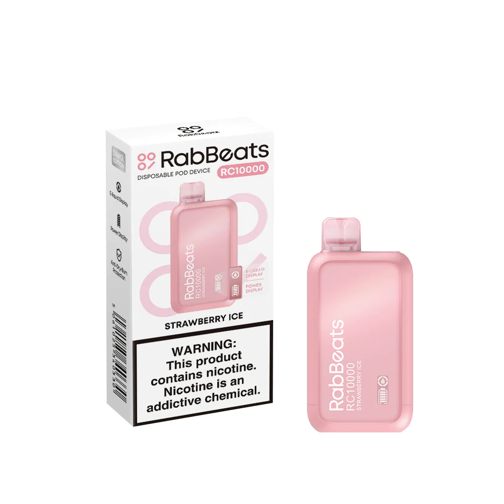 Strawberry Ice Rabbeats RC10000 - Black Coral
