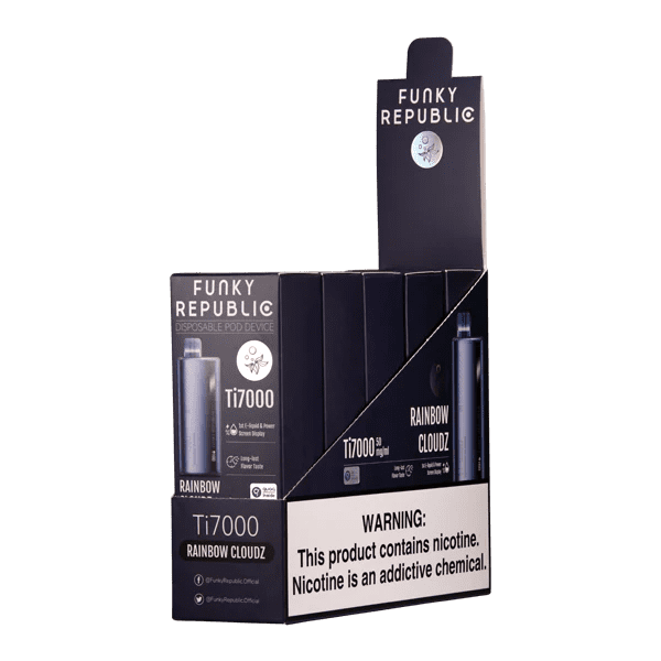 Rainbow Cloudd Funky Lands Ti7000 - Black Coral