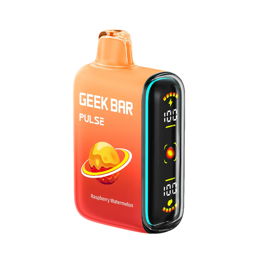 Raspberry Watermelon Geek Bar Pulse 15000 Thermal Edition - Black Coral