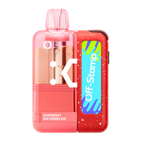 Raspberry Watermelon Off Stamp Crystal Cube 25K Kit