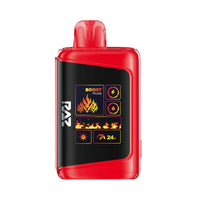 Raz LTX 25K Black Cherry Peach Disposable Vape - Black Coral