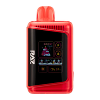 Raz LTX 25K Peppermint Candy Cane (Christmas Edition) Disposable Vape - Black Coral