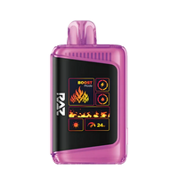 Raz LTX 25K Pink Lemonade Minty O’s Disposable Vape - Black Coral