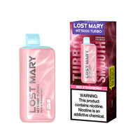 Red Strawberry Lost Mary MT15000 Turbo - Black Coral