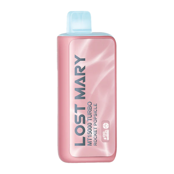 Lost Mary MT15000 Turbo Rocket Popsicle Disposable Vape - Black Coral