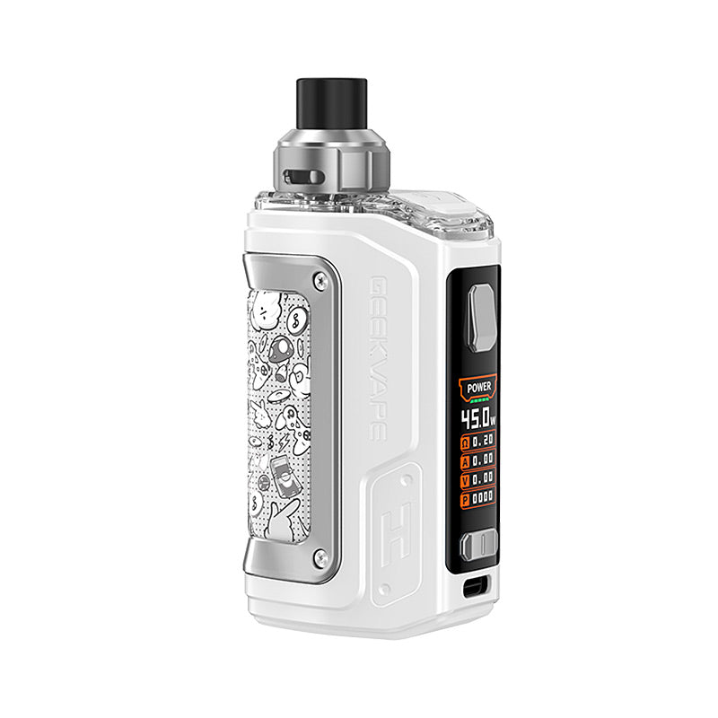 Rubber White GeekVape H45 (Aegis Hero 2)