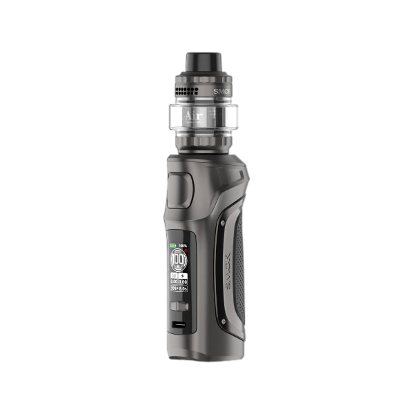 Grey Splicing Leather Vape - SMOK Mag Solo Kit