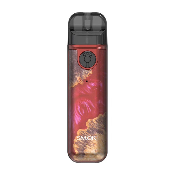 Stabilizing Red Wood Vape - SMOK Novo 4 Mini Kit